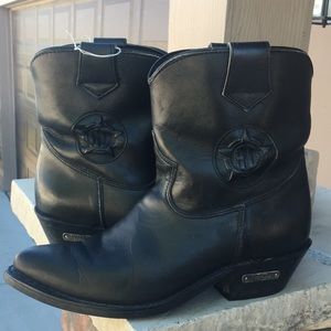 Harley Davidson leather boots